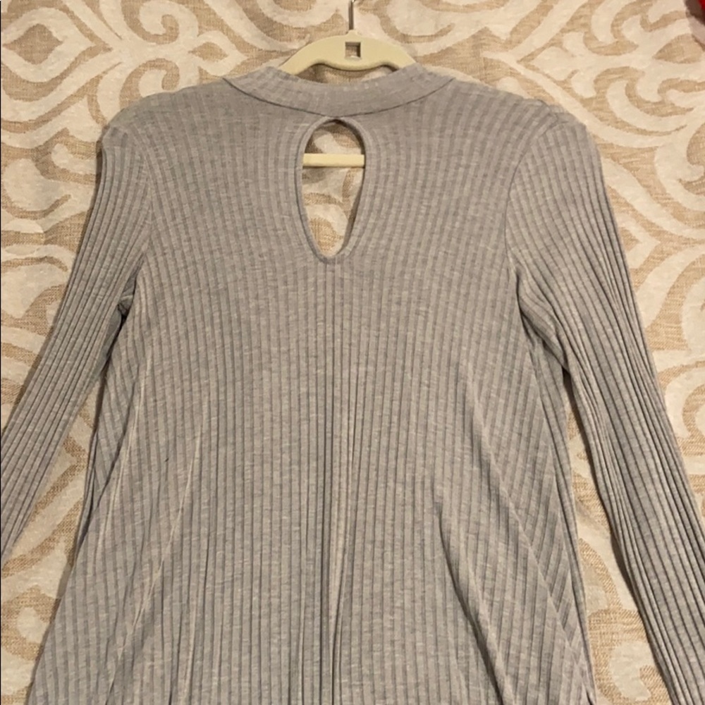 Key hole front and back